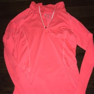 Hot pink quarter zip